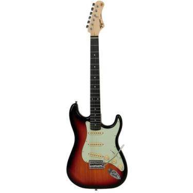 Imagem de Guitarra Elétrica Tagima TW Séries TG-500 Stratocaster, Sunburst