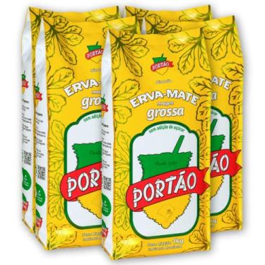 Imagem de Erva-Mate Portão Chimarrão Moagem Grossa (Fardo 5 unidades) 1kg.