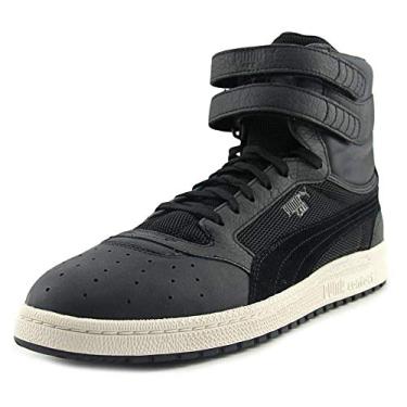 Imagem de PUMA Men's SKU II Lo Leather Color Blocked Sneakers, Size: 7 D(M) US, Color: Quiet Shade Black