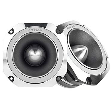 Imagem de PRV AUDIO Par TW700Ti-4 de titânio de 10 cm, perfil fino, potência do programa de 200 watts, 4 Ohm, 100 Watts RMS, bobina de voz de 3,8 cm, super tweeter de áudio para carro profissional (par)
