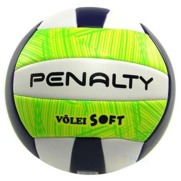 Imagem de Bola Voleibol Beach Soft X Bco/Vrd - Penalty