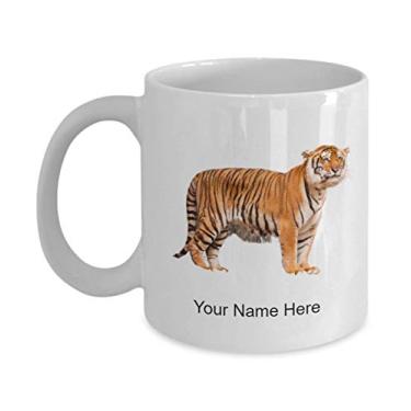Imagem de Caneca personalizada Tigre Bengala, Copo de Café Tigre Bengala, Ideia de Presente Tigre Bengala, Copo de Café Personalizado - Caneca de Café 325 ml