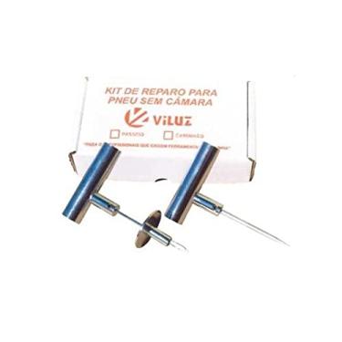 Imagem de Kit Reparo Pneu Passeio VILUZ COM 5 TRIPINHA