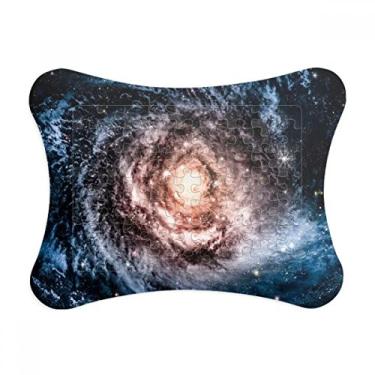 Imagem de Nebulosa Poeira Nebulosa Padrão de Olho Cósmico Moldura de Quebra-Cabeça Decoração Decoração Enfeite de Jogos