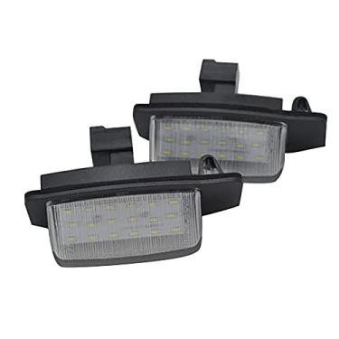 Imagem de MOUDOAUER 1 par de lâmpada de luz de placa de licença de número de LED de alto brilho para Mitsubishi Outlander acessório