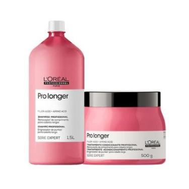 Imagem de Kit L'Oréal Professionnel Serie Expert Pro Longer – Shampoo e Máscara 500 g-Unissex