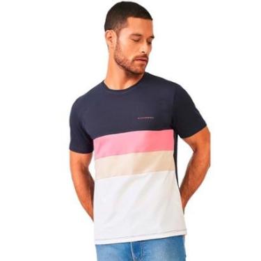Imagem de Camiseta Acostamento Multicolor Masculino-Masculino