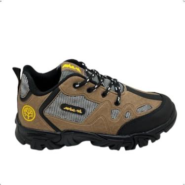 Imagem de Tênis Infantil Minipé Aventura Com Solado Tratorado Bege Cor:Bege;Tamanho:31