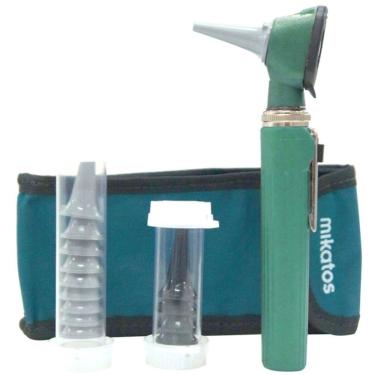 Imagem de Otoscópio Mini Mikatos Led - Preto - Vinho - Azul - Verde