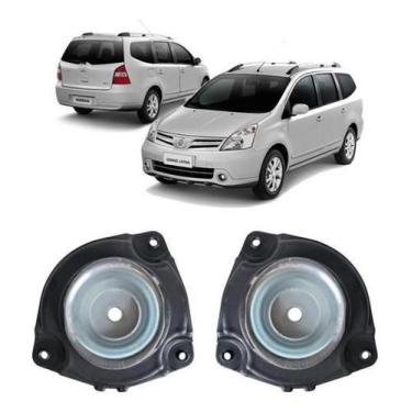 Imagem de Par Batente Amortecedor Dianteiro Grand Livina 2012 2013 14 - Qualykit