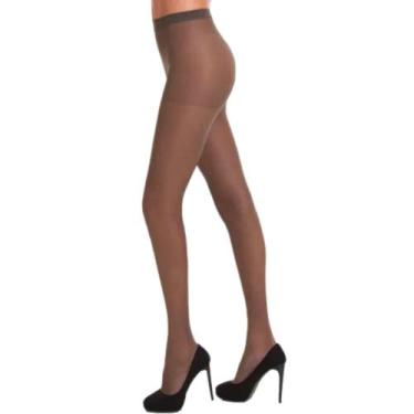 Imagem de Meia Calça Loba Lupo Fina Microfibra Fio 15, Café, P
