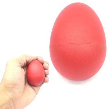 Imagem de Shaker ovo plastico chocalho VERMELHO egg - MXP