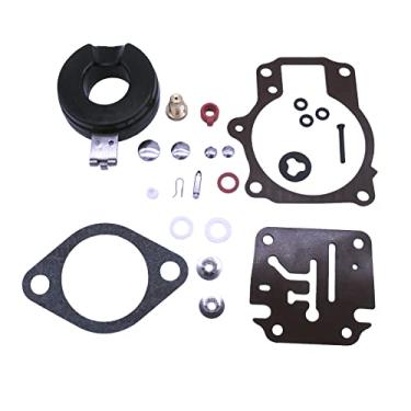 Imagem de Kit de reparo de reconstrução de carburador para motor de barco 396701 392061 398729 para Evinrude Johnson OMC BRP / 8M6010306 para Mercury 18 20 25 28 30 35 40 45 48 50 55 60 65 70 75 HP, compatível