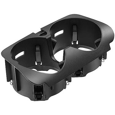 Imagem de A-Premium Suporte de copo duplo preto compatível com Mercedes-Benz C180 C200 C250 C300 C350 C400 C43 AMG C450 AMG C63 AMG S