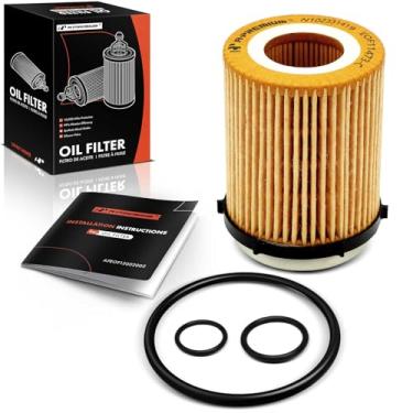 Imagem de A-Premium Filtro de óleo de proteção de 10K Miles compatível com Mercedes-Benz C300, C350e, E300, E350, Sprinter 1500, Sprinter 2500, GLA250, GLB250, GLC300, GLC350e, GLE350, CLA250 e Infiniti &