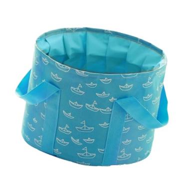 Imagem de Banheira de Imersão para Pés, Balde de água Dobrável Banheira de Imersão para Pés Com Bacia para Pés de 25L, Tigela de Pedicure Dobrável para Banho de Pés, Spa para Pés, Tubo de