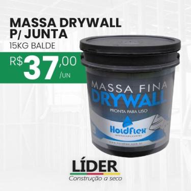 Imagem de Massa pronta para Drywall - 15kg - Holdflex