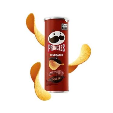 Imagem de Salgadinho de Batata Pringles Churrasco 109g, 109g, Churrasco