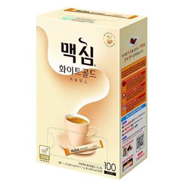Imagem de Café Pronto Solúvel Coffee Maxim Coreano White Gold - 100 Sachês