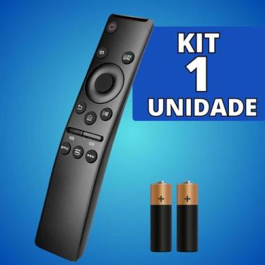 Imagem de Kit Controle Remoto Compatível Com Samsung Botão Prime Netflix - Escol