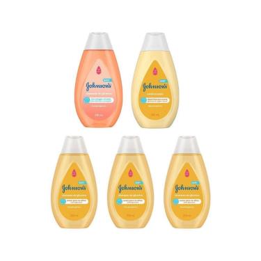 Imagem de Kit Johnson 3 Shampoo + 1 Cond + Sab Liq 200Ml Glicerina