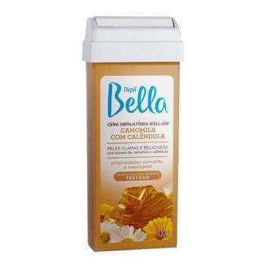 Imagem de Cera Depilatória Roll-on Refil Camomila e Calêndula 100g - Depil Bella