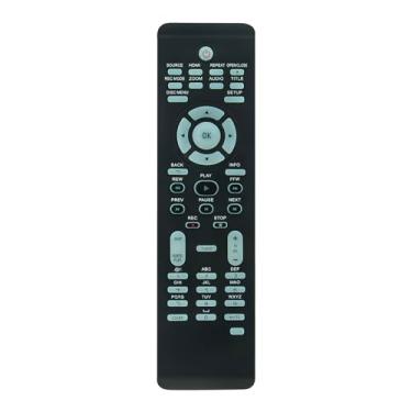 Imagem de Controle remoto de substituição adequado para Philips DVDR3475/37 DVD Player gravador DVDR3475 DVDR3475/37 DVDR3475/37B DVDR3437 DVDR3475/37X