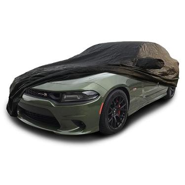 Imagem de Xtrashield Capa de carro Dodge Charger com ajuste personalizado 2006-2018 preta SE, SXT, R/T, Daytona, SRT, capas Hellcat