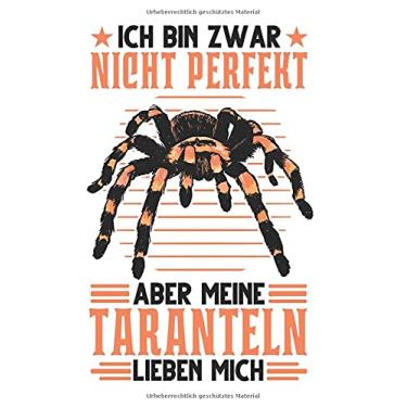 Imagem de Tarantel Notizbuch: Tarantel Geschenk Spinne Terrarium / 6x9 Zoll / 120 gepunktete Seiten Seiten