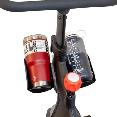 Imagem de Porta-garrafas extragrandes para Peloton Bike para Peloton Original ou Peloton Bike + - Design todo em metal - Serve para YETI + Nalgene + Hydro Flask (Original Peloton Bike)