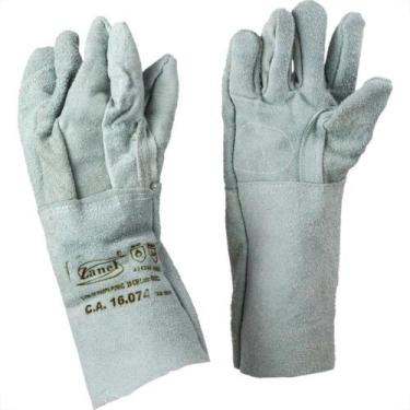 Imagem de Luva De Raspa Zanel Clute 20Cm Blister C-20Crri