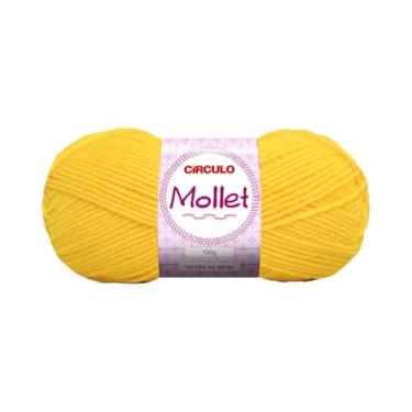 Imagem de lã Mollet Novelo 100g 200m 1289 SOLAR