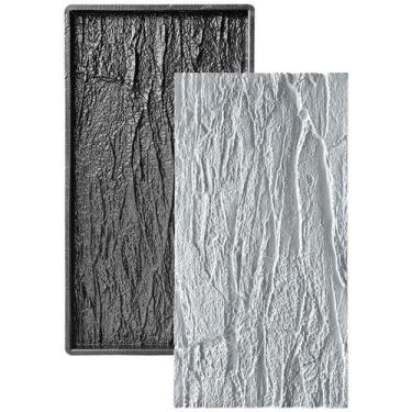 Imagem de Forma 3D ABS Gesso e Cimento - Pedra Natural 1m x 50cm - Xmoldes Forma