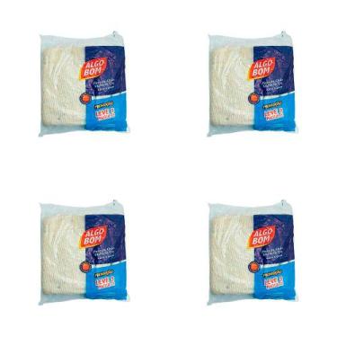 Imagem de Kit 4 Und Kit 3 Panos De Chão Algobom Cru 40cm X 68cm 4 Pacotes