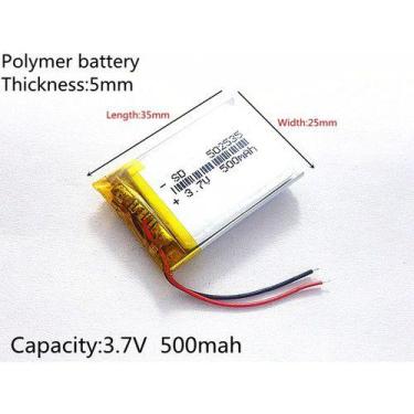 Imagem de (2 Unidades) Bateria Rastreador 500 Mah Nova - KMIG