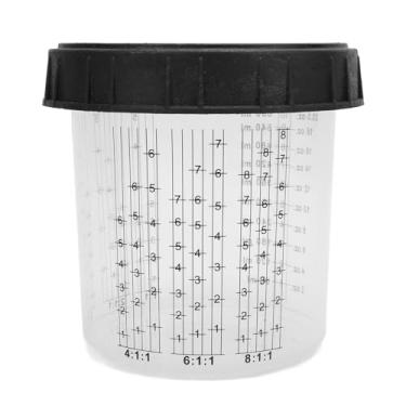 Imagem de Pulverizador de Tinta Aqxreight Mistura de 23pcs Pulverizador de Tinta Kit de Copo de Copo Com de Vedação e Tampas para Ferramenta de Pintura Automotiva 0 810ml/0 28oz Pintura