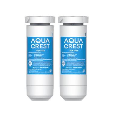 Imagem de AQUA CREST Substituição XWF para GE XWF, filtro de água de geladeira certificado NSF, 2 filtros (não XWFE)