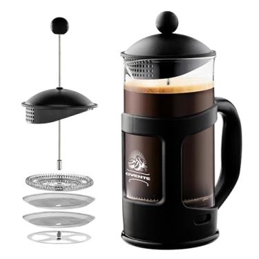 Imagem de Máquina de café OVENTE French Press, Preto, 12 Ounce, 1