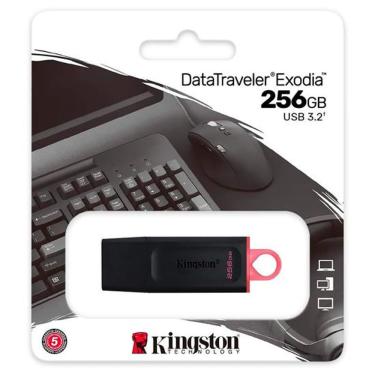 Imagem de Pen Drive 256gb Kingston Dtx/256gb Exodia Usb 3.2
