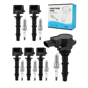 Imagem de TAUTOY Pacote De Bobinas Ignição Uf535, Velas Irídio, 6 Peças (2,5 L, 3,0 3,5 L E 5,5 L) Para Dodge Sprinter 3500, Mercedes-Benz C230 C280 C300 Cls550 Gl320 Glk350 Ml550 S450 Sl550 Slk280