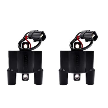 Imagem de Embellu Bobina De Ignição 2 Peças F6T557 Compatível Com Motor Popa Yamaha 4 Tempos 63P-82310-01-00 50Hp-150Hp