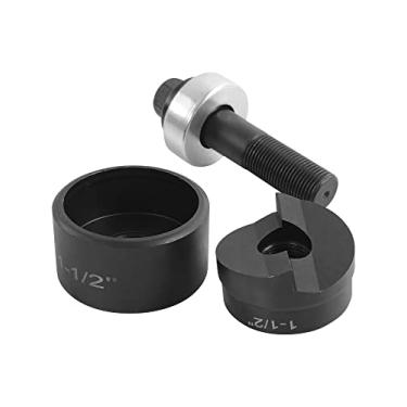 Imagem de AMZCNC Unidade de Punção de Nocaute de Tamanho de Furo de Conduíte de 1-1/2" com Pino de Tração Manual – (1,95" – Tamanho Real Do Furo)