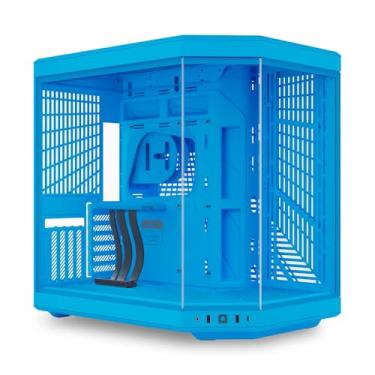 Imagem de GABINETE HYTE Y70 BLUEBERRY MILK DUAL CHAMBER ATX MID TOWER WITH 3 TGW CS-HYTE-Y70-BM