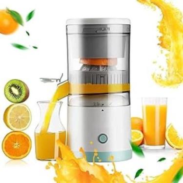 Imagem de Espremedor Portátil Laranja Limão Suco Fruta Elétrico Barato