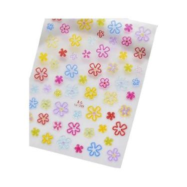 Imagem de Adesivos De Unhas Brilhantes De Cristal De Gelo Francês, Estrela, Gela