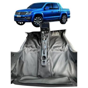 Imagem de Tapete Assoalho Vinil LISO Amarok Cabine Dupla - MANOS TAPETES
