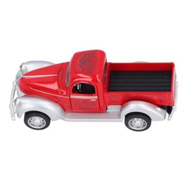 Imagem de Generic Modelo de Carro Vintage, Requintado 1:32 Liga Leve e Modelo de Carro de Metal de Som de Plástico para Jardim de Infância (Verde)