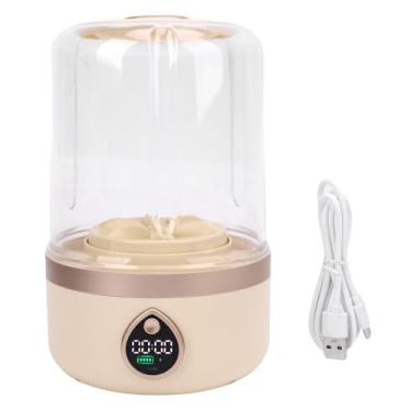 Imagem de Asixxsix Máquina de Lavar Portátil, 2 Engrenagens Mini Lavadora de Cabelos Recarregáveis USB, Máquina de Lavar Roupa de Roupas íntimas, Lavadora de Roupas íntimas Portáteis para