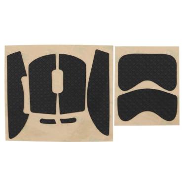 Imagem de Briny River 1 conjunto de adesivos para mouse compatível com Logitech G Pro X Superlight para jogos (preto)