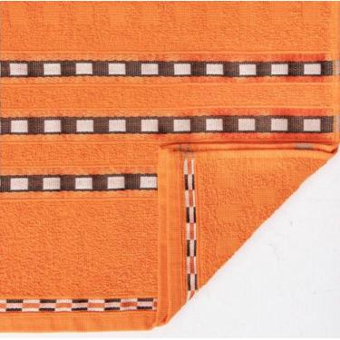 Imagem de Kit c/ 5 toalhas de banho gigante plus size xadrez 100% algodão - Brun